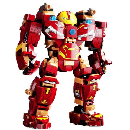 Bộ lắp ráp Giáp Chống Hulk Người Sắt MK44 LW 2018, đồ chơi mô hình robot siêu anh hùng có đèn LED, dành cho bé trai 6 tuổi, giá tốt.