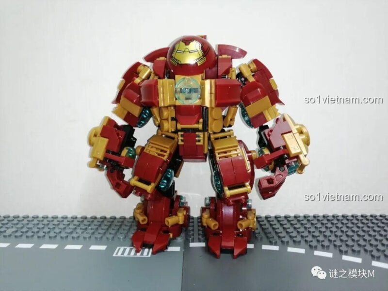 Bàn tháo lắp Hulkbuster LY 76028 hoàn chỉnh, tính năng đặc biệt, đồ chơi mô hình Kho Giáp Iron Man