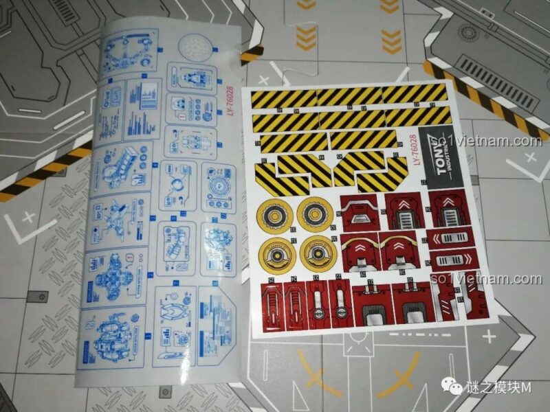 Căn cứ Siêu Anh Hùng LY 76028 hoàn chỉnh, đồ chơi mô hình Mecha Iron Man, kích thích sáng tạo cho bé trai
