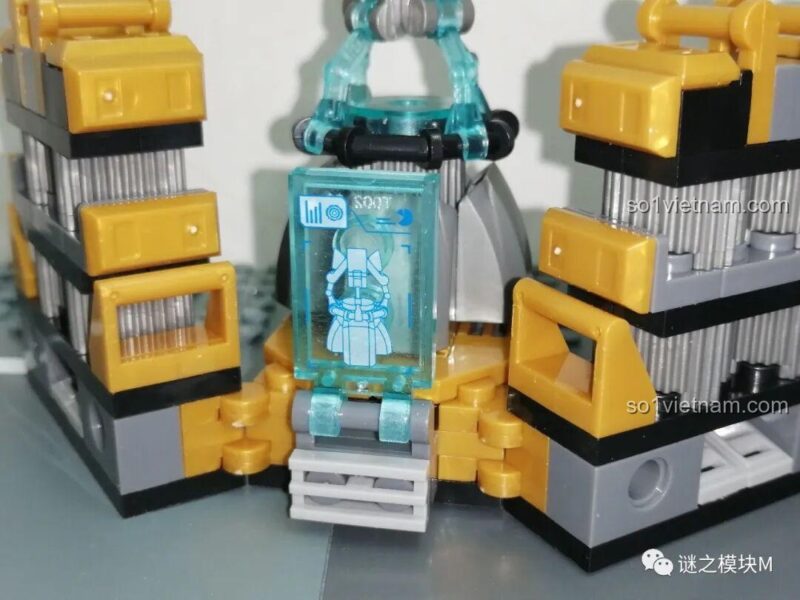 Lò phản ứng Arc LY 76028, chi tiết công nghệ cao, đồ chơi lắp ráp Kho Giáp Iron Man