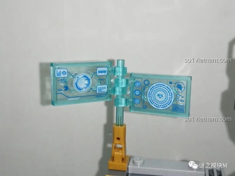 Màn hình hiển thị thông tin LY 76028, chi tiết công nghệ, bộ lắp ghép Căn Cứ Siêu Anh Hùng