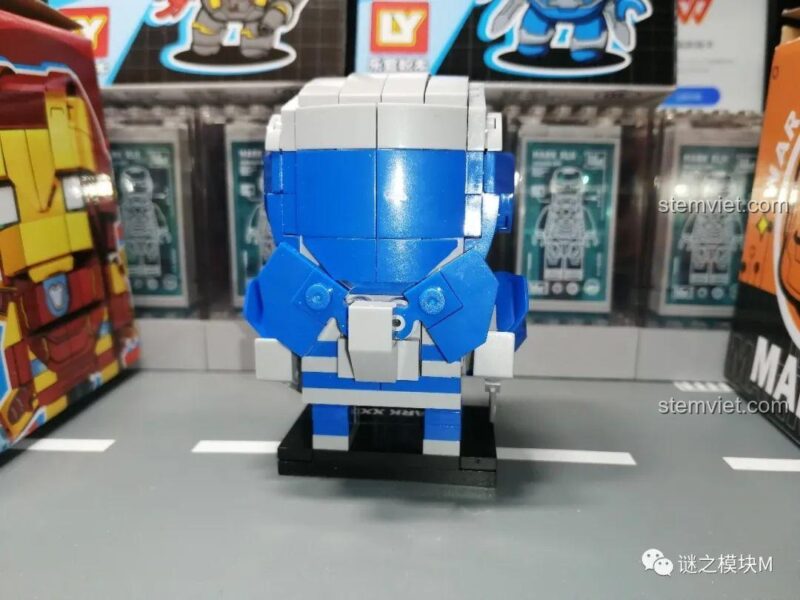Mô hình Iron Man Mark XXX từ bộ sưu tập Iron Man 063, đồ chơi mô hình cho bé trai 6 tuổi.