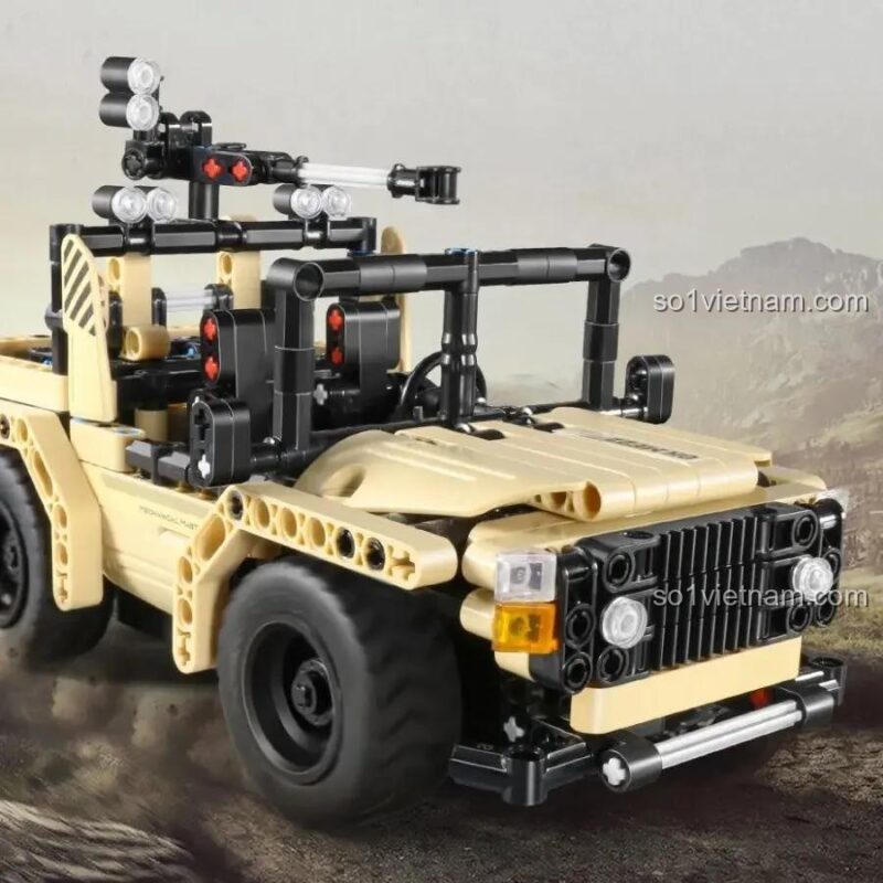 Đồ chơi mô hình Xe Jeep Quân Đội 启辉玩具QIHUI 8022, chất lượng vượt trội, giá trị cao, phù hợp bé trai