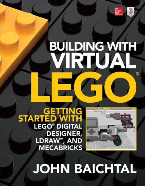 Sách hướng dẫn LEGO® ảo McGraw Hill ISBN9781259861833 bìa trước, hướng dẫn thiết kế đỉnh cao, cho bé 12 tuổi, giá tốt