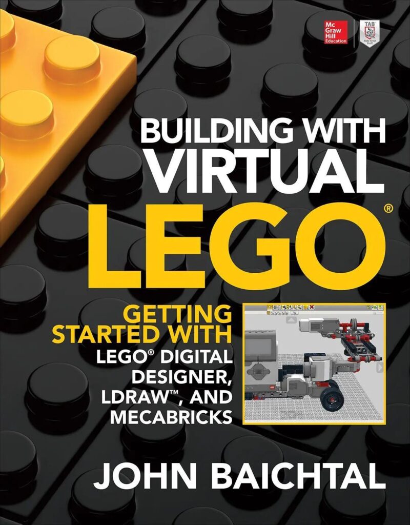Sách hướng dẫn LEGO® ảo McGraw Hill ISBN9781259861833 bìa trước, hướng dẫn thiết kế đỉnh cao, cho bé 12 tuổi, giá tốt