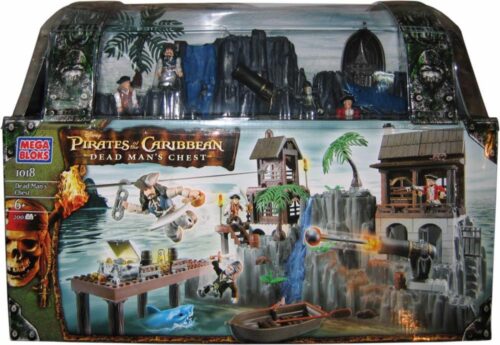Mega Bloks 1018 Pirates of the Caribbean Dead Man's Chest - Bộ đồ chơi cướp biển vùng Caribbean