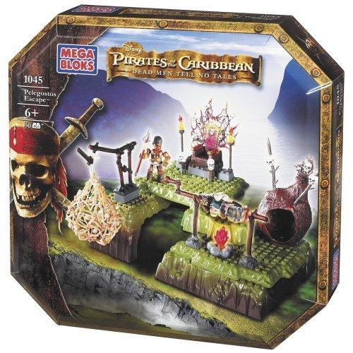 Mega Bloks 1045 Cướp biển Vùng Caribbean: Cuộc đào thoát khỏi đảo ăn thịt người - Hộp sản phẩm