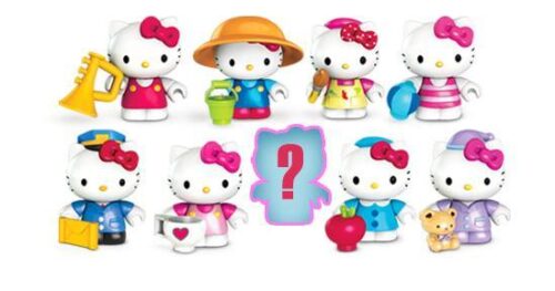 Bộ đồ chơi Mô hình mèo Hello Kitty Mega Bloks 10861 Blind Box Series 2 đáng yêu, phù hợp cho bé gái 5 tuổi, giá tốt, sưu tầm độc đáo