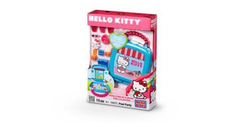 Mega Bloks 10875 Hello Kitty Pool Party - Bộ đồ chơi Hello Kitty Pool Party cho bé gái 4 tuổi