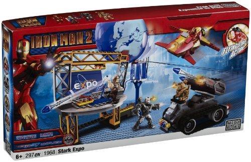 Mega Bloks 1968 Stark Expo - Bộ lắp ghép Iron Man 2