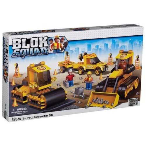 Bộ lắp ghép Công trường xây dựng Mega Bloks 2442 Công Trường Xây Dựng 395 mảnh cho bé trai 5 tuổi, đồ chơi giáo dục giá tốt