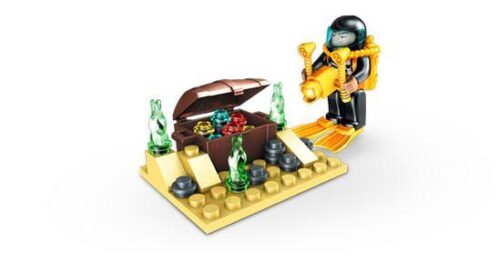 Bộ đồ chơi Mega Bloks 2499 Thợ lặn tìm kho báu dưới biển, giúp bé trai 5 tuổi phát triển tư duy sáng tạo, giá tốt.