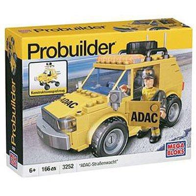 Bộ lắp ghép Mega Bloks 3252 Xe Tuần Tra Đường Bộ ADAC 166 mảnh ghép cho bé trai 6 tuổi, đồ chơi mô hình chất lượng cao, giá tốt.