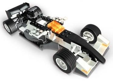 Bộ đồ chơi Mega Bloks 3274 Xe đua F1 tốc độ cao, 120 mảnh ghép, dành cho bé trai 6 tuổi, giá tốt.