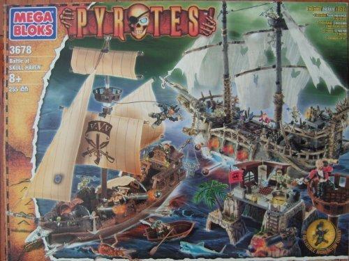 Bộ lắp ghép Mega Bloks 3678 Trận Chiến Tại Hang Sọ, đồ chơi mô hình cướp biển cho bé trai 8 tuổi, tái hiện trận chiến huyền thoại, giá tốt.