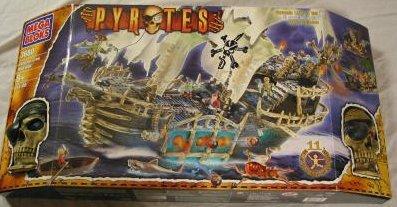 Bộ lắp ghép Mega Bloks 3680 Cuộc xâm lược của thủy thủ xương, đồ chơi lắp ráp tàu cướp biển xương cho bé trai 8 tuổi, giá tốt
