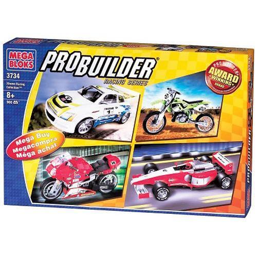 Bộ đồ chơi Mega Bloks 3734 Bộ Sưu Tập Xe Đua Tốc Độ, đồ chơi lắp ráp xe đua cho bé trai 8 tuổi, chất lượng cao, giá tốt