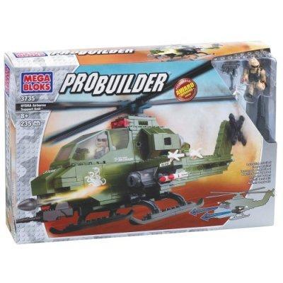 Bộ đồ chơi Trực thăng quân sự Mega Bloks 3735 Đơn vị Hỗ trợ Không quân Hydra 235 mảnh ghép, đồ chơi lắp ráp cho bé trai 8 tuổi, giá tốt