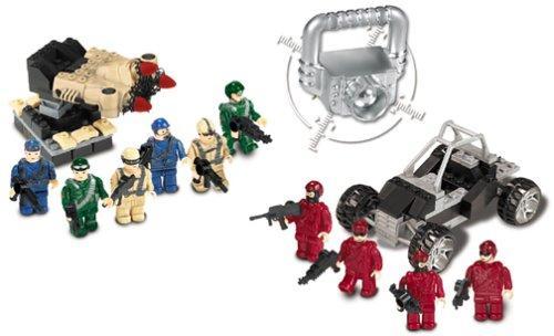 Bộ đồ chơi Mega Bloks 5518 Bộ Xây Dựng Lính quân sự, đồ chơi mô hình lính chiến cho bé trai 6 tuổi, bộ lắp ráp giá tốt, rèn luyện tư duy logic