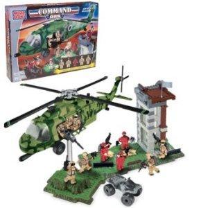 Bộ lắp ghép Mega Bloks 5521 Trực thăng cứu hộ quân sự, đồ chơi mô hình cho bé trai 8 tuổi, giá tốt