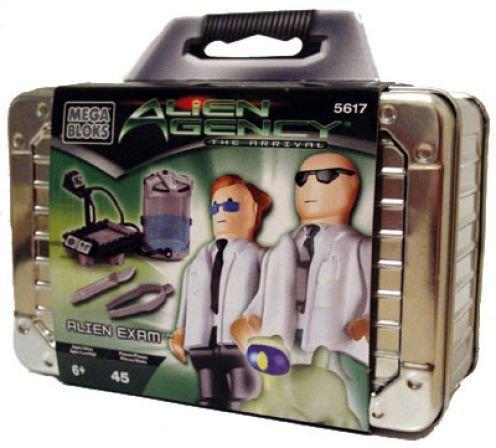 Bộ lắp ghép Mega Bloks 5617 Alien Exam hộp đựng kim loại độc đáo, đồ chơi mô hình Thí nghiệm người ngoài hành tinh cho bé trai 6 tuổi, giá tốt