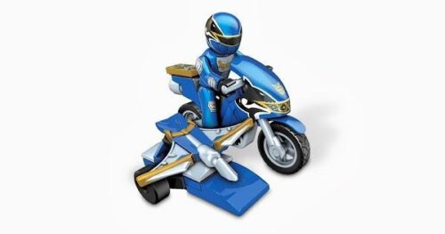 Xe Đua Anh Hùng Xanh Power Rangers Mega Bloks 5825