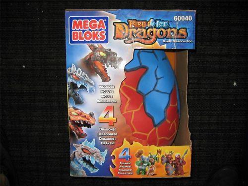 bộ đồ chơi Trứng Rồng Khổng Lồ Mega Bloks 60040 cho bé trai 6 tuổi, giá tốt
