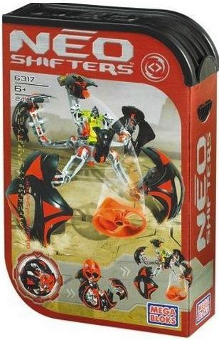 Bộ lắp ráp Mega Bloks 6317 Neo Quadpod Shifter, đồ chơi mô hình robot biến hình cho bé trai 6 tuổi, giá tốt.