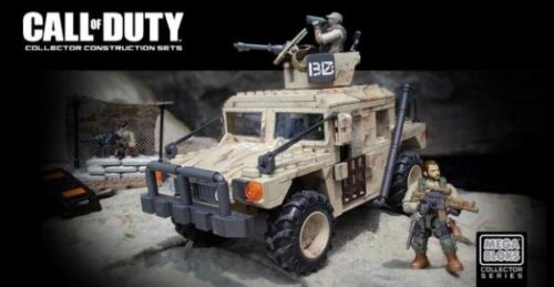Bộ lắp ghép Mega Bloks 6817 Xe Jeep Quân Sự Hạng Nhẹ Call of Duty với 514 mảnh ghép, phù hợp cho con trai 12 tuổi, chất lượng cao, giá tốt.