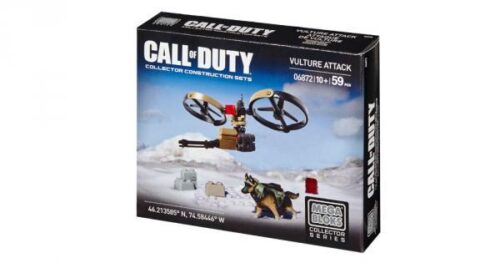 Bộ lắp ghép Drone quân sự Mega Bloks 06872 Vulture Attack với chó nghiệp vụ, đồ chơi lắp ráp chất lượng cao cho bé trai 10 tuổi, giá tốt.