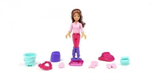 Bộ đồ chơi Mega Bloks 80236 Búp bê Nikki Huấn Luyện Ngựa cho bé gái 3 tuổi, giúp phát triển tư duy sáng tạo, giá tốt.