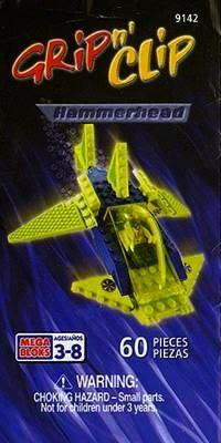 Bộ lắp ghép Phi thuyền Hammerhead Mega Bloks 9142, đồ chơi lắp ghép cho con trai 3 tuổi, giá tốt, giúp bé khám phá vũ trụ và phát triển tư duy.