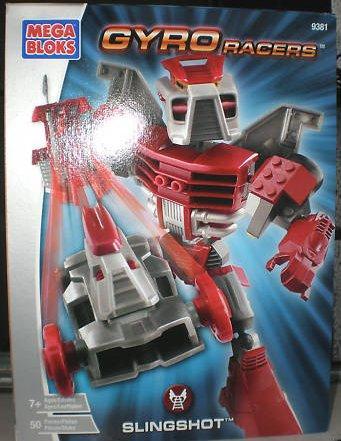Bộ đồ chơi Mega Bloks 9381 Robot Slingshot 50 mảnh ghép, đồ chơi lắp ráp robot cho bé trai 7 tuổi, giá tốt