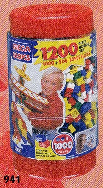 Mega Bloks 941 1200 Mảnh Bộ Đồ Chơi Lắp Ghép
