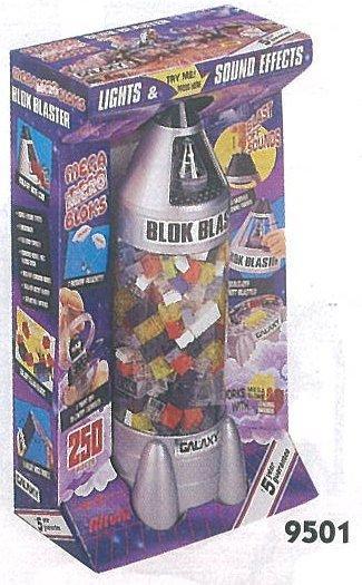 Hộp bộ đồ chơi Mega Bloks 9501 Blok-Blaster với đèn và âm thanh, đồ chơi lắp ghép cho bé trai 5 tuổi, giá tốt