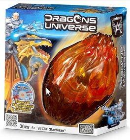 Bộ đồ chơi Mega Bloks 95130 Rồng Starblaze giá tốt cho bé trai 6 tuổi, hộp sản phẩm chất lượng cao