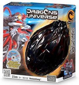 Bộ lắp ghép Rồng Nanh Độc Mega Bloks 95132, đồ chơi mô hình Rồng Venomfang cho bé trai 8 tuổi, giá tốt, chất lượng cao.