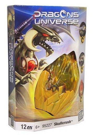 Hộp bộ lắp ghép Rồng Skullcrush Mega Bloks 95227 cho bé trai 6 tuổi, đồ chơi mô hình rồng giá tốt