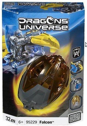 Đồ chơi lắp ghép Mega Bloks Falcon, bộ xếp hình Chim ưng 95229, mô hình chiến binh rồng vũ trụ cho bé trai 6 tuổi, giá tốt