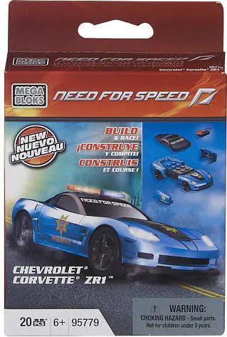 Hộp sản phẩm Mega Bloks 95779 Need For Speed Chevrolet Corvette ZR1