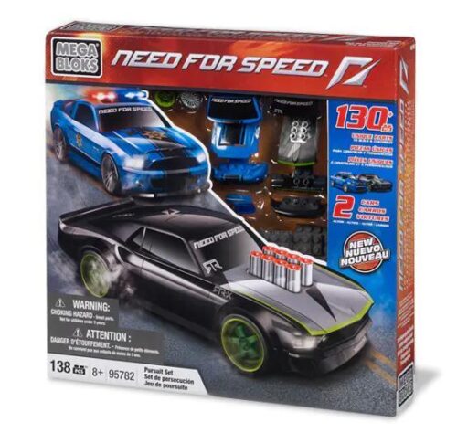 Hộp sản phẩm Mega Bloks 95782 Need For Speed: Pursuit Set