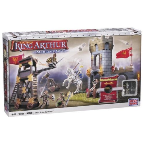 Mega Bloks King Arthur Merlin's War 96128 - Bộ đồ chơi Phòng thủ Tháp Chiến tranh
