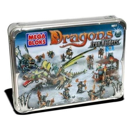 Bộ lắp ghép Rồng Chiến Đấu Mega Bloks 9651 Cuộc Phục Kích Của Krystal, đồ chơi mô hình Mega Bloks cho bé trai 8 tuổi, giá tốt
