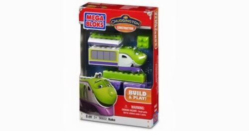 Bộ lắp ghép Mega Bloks 96602 Tàu Hỏa Koko Chuggington 8 mảnh ghép cho bé trai 3 tuổi giá tốt