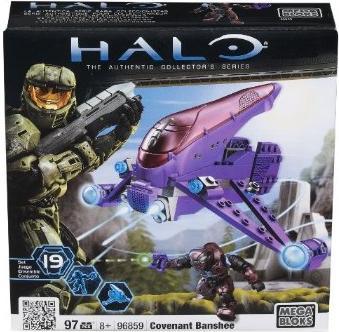 Bộ lắp ghép Mega Bloks 96859 Phi thuyền Banshee Covenant, đồ chơi lắp ráp cho bé trai 8 tuổi, tái hiện chiến cơ không gian huyền thoại, giá tốt.