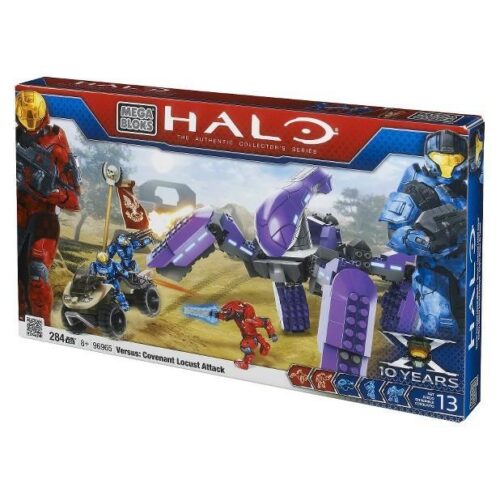 Bộ lắp ghép Mega Bloks 96965 Bọ Ngựa Covenant Attack, đồ chơi mô hình Halo cho bé trai 8 tuổi, giá tốt