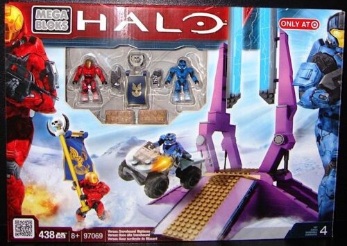 Bộ lắp ghép Mega Bloks 97069 Căn cứ Tuyết Phủ Halo, đồ chơi lắp ráp căn cứ chiến đấu Halo cho con trai 8 tuổi, giá tốt.