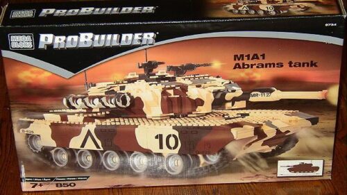Bộ lắp ráp Xe Tăng M1A1 Abrams Mega Bloks 9734 chất lượng cao cho bé trai 7 tuổi, giá tốt
