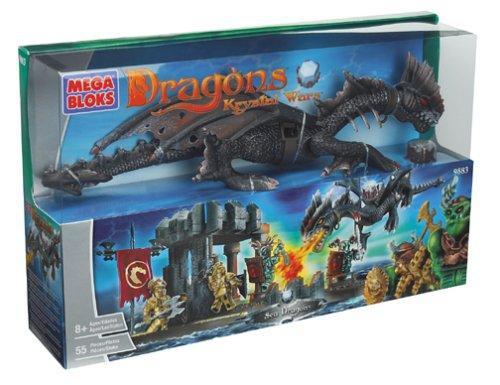 Bộ lắp ghép Mega Bloks 9883 Rồng Biển hùng vĩ, đồ chơi lắp ráp rồng biển cho bé trai 8 tuổi, chất lượng cao, giá tốt