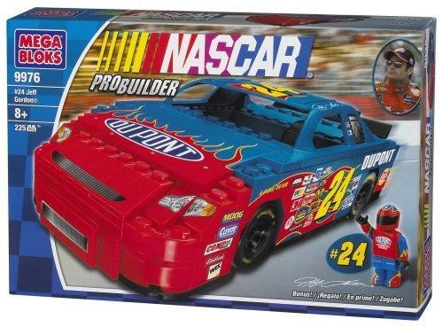 Bộ lắp ghép Mega Bloks 9976 Xe Đua NASCAR Jeff Gordon #24 (Dupont) chất lượng cao, đồ chơi mô hình xe đua cho bé trai 8 tuổi, giá tốt.